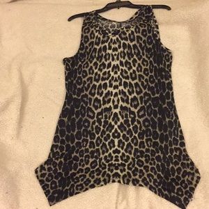 Cheetah print top